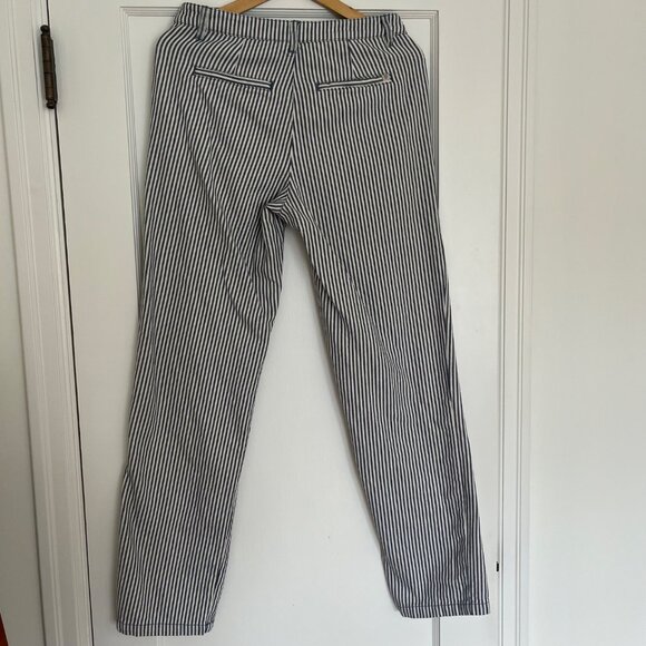 Brixton Railroad Stripe Straight Leg Jeans | Size 24 - Picture 6 of 13